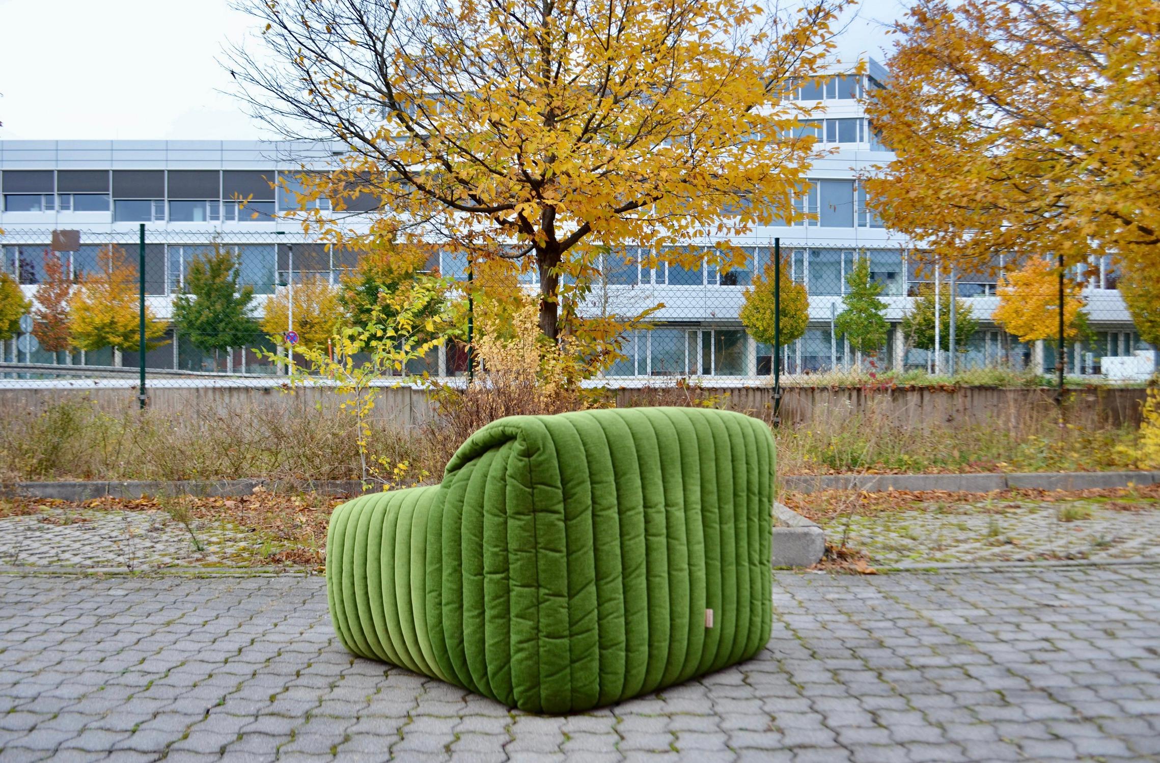 Silla de salón Cinna / Ligne Roset  Sandra de Annie Hieronimus Verde lima en venta 5