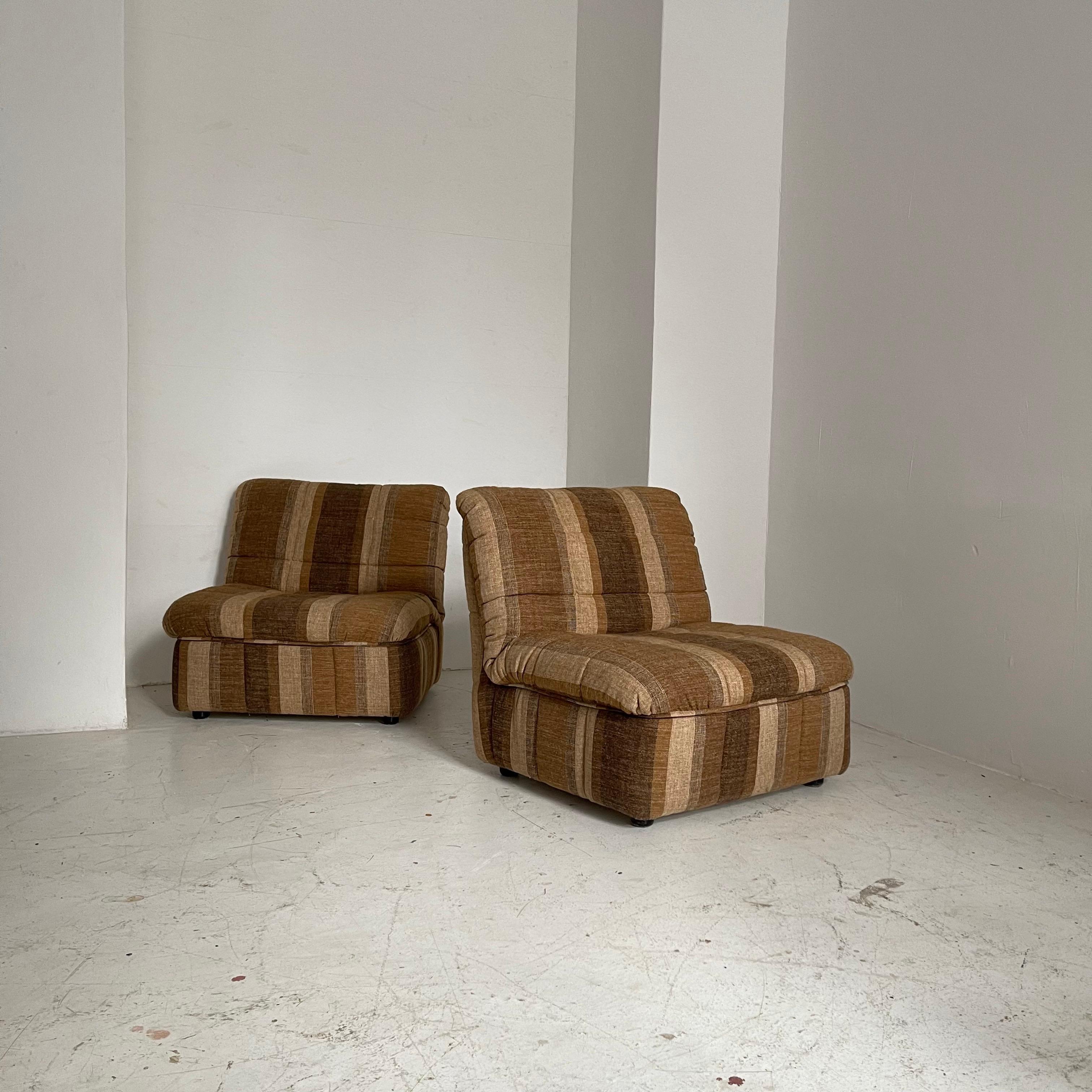 Cinna / Ligne Roset Lounge Chairs Gao Design Jean Paul Laloy, France 1975 6