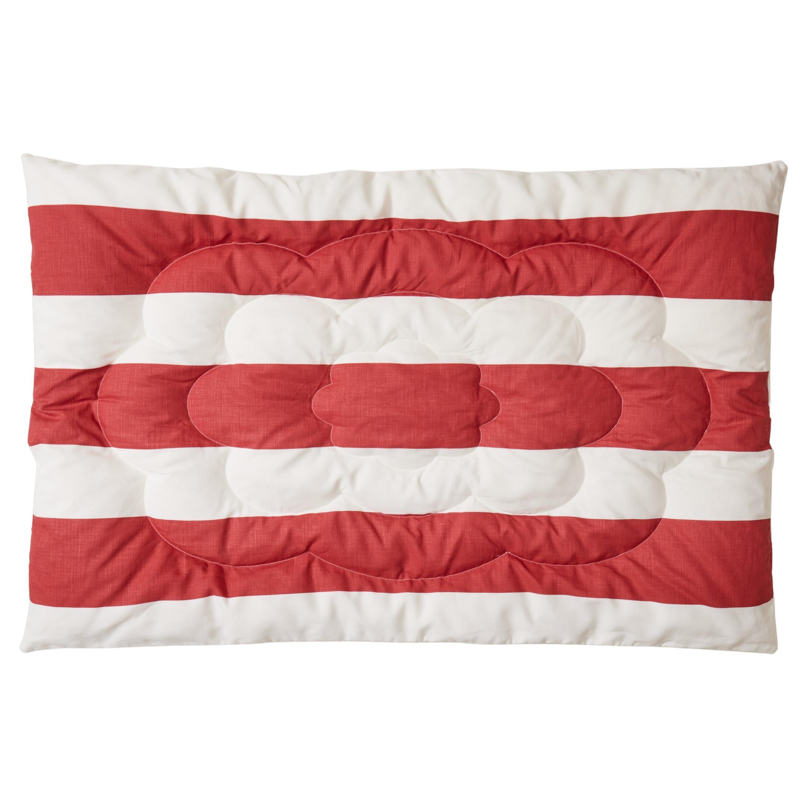 CINNY Handmade Eiderdown Single Quilt - Arthur Stripe Leinen & Duck Downs Füllung