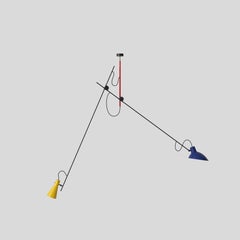 Cinquanta Mondrian Colors Suspension Lamp by Vittoriano Viganò for Astep
