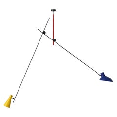 Lámpara de suspensión Cinquanta Mondrian Colors de Vittoriano Viganò para Astep