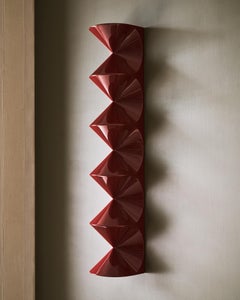 Cinque Cono Sconce in High Gloss Lacquer and Stone by Farrah Sit