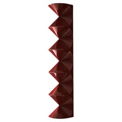 Cinque Cono Sconce in High Gloss Lacquer and Stone by Farrah Sit