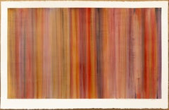 Series Sliding Colors, Orange, Purple 
Golden, Painting, Acrylic on Paper