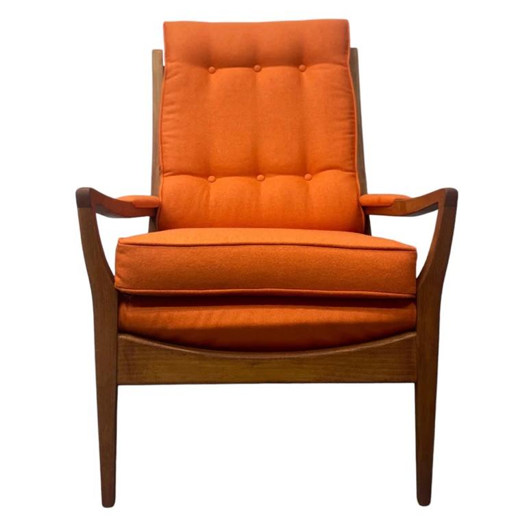 Cintique Lounge Chair High Backed In Good Condition In Otley, GB