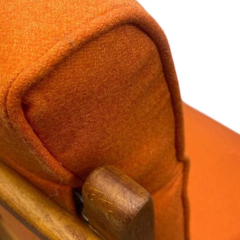 Wool Cintique Lounge Chair High Backed