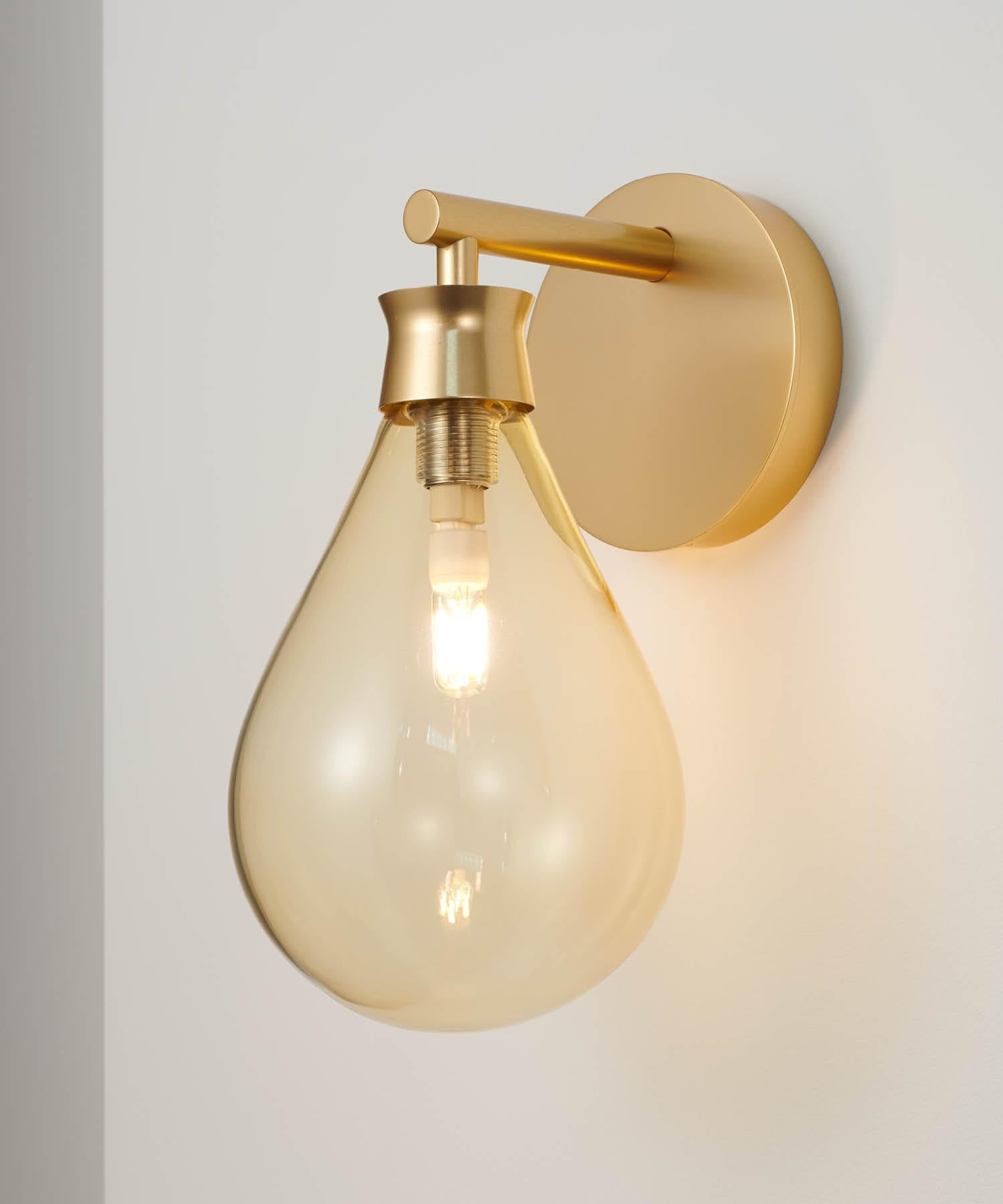 Cintola Maxi Pendant in Polished Aluminium with Amber Glass by Tom Kirk For Sale 3