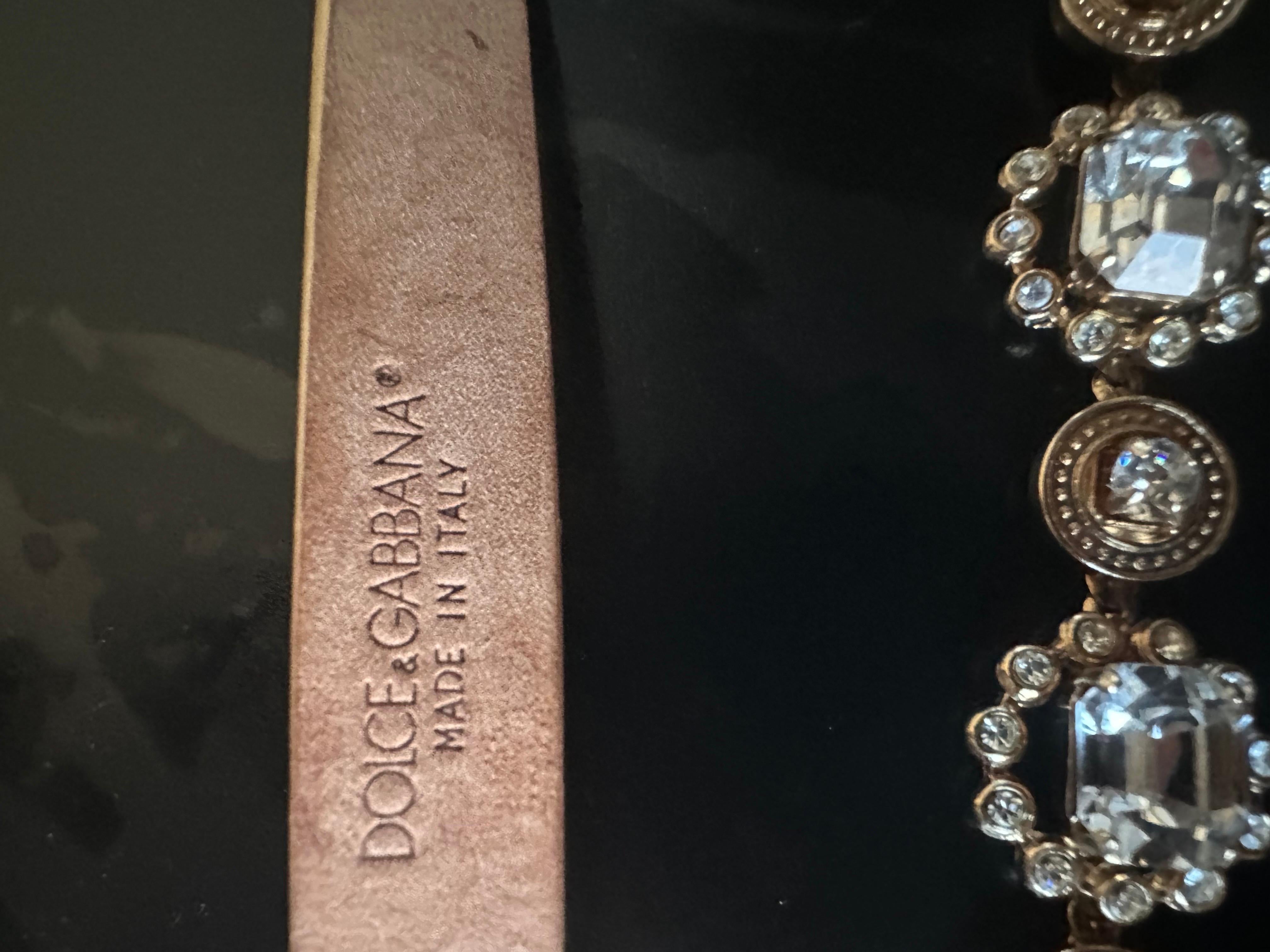 Cintura gioiello Dolce & Gabbana For Sale 3