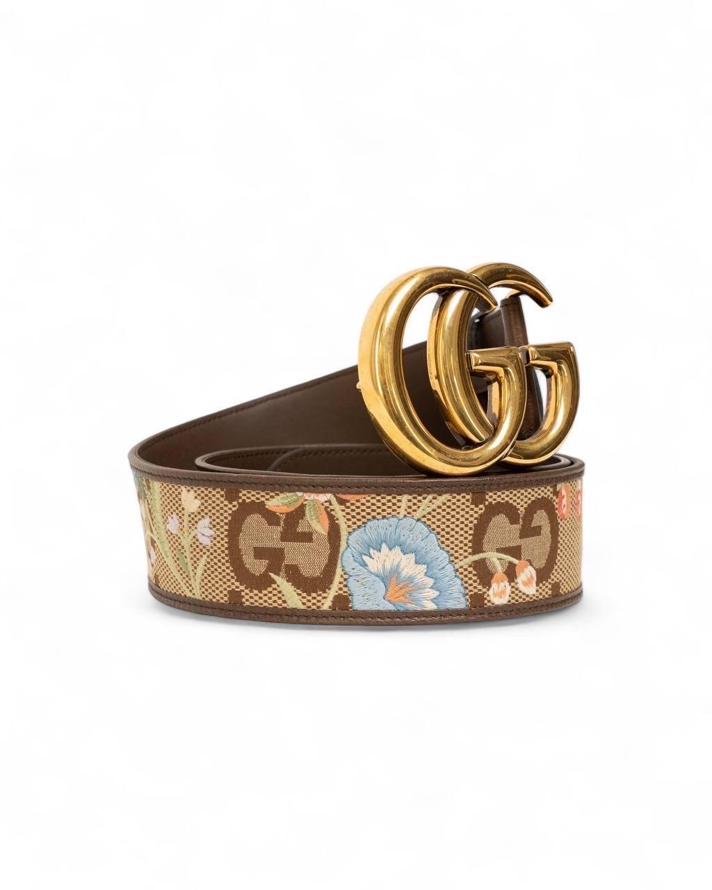 Ceinture En Cuir Marron JOOP! - Taille L (46), Unisexe, Occasion En Bon état