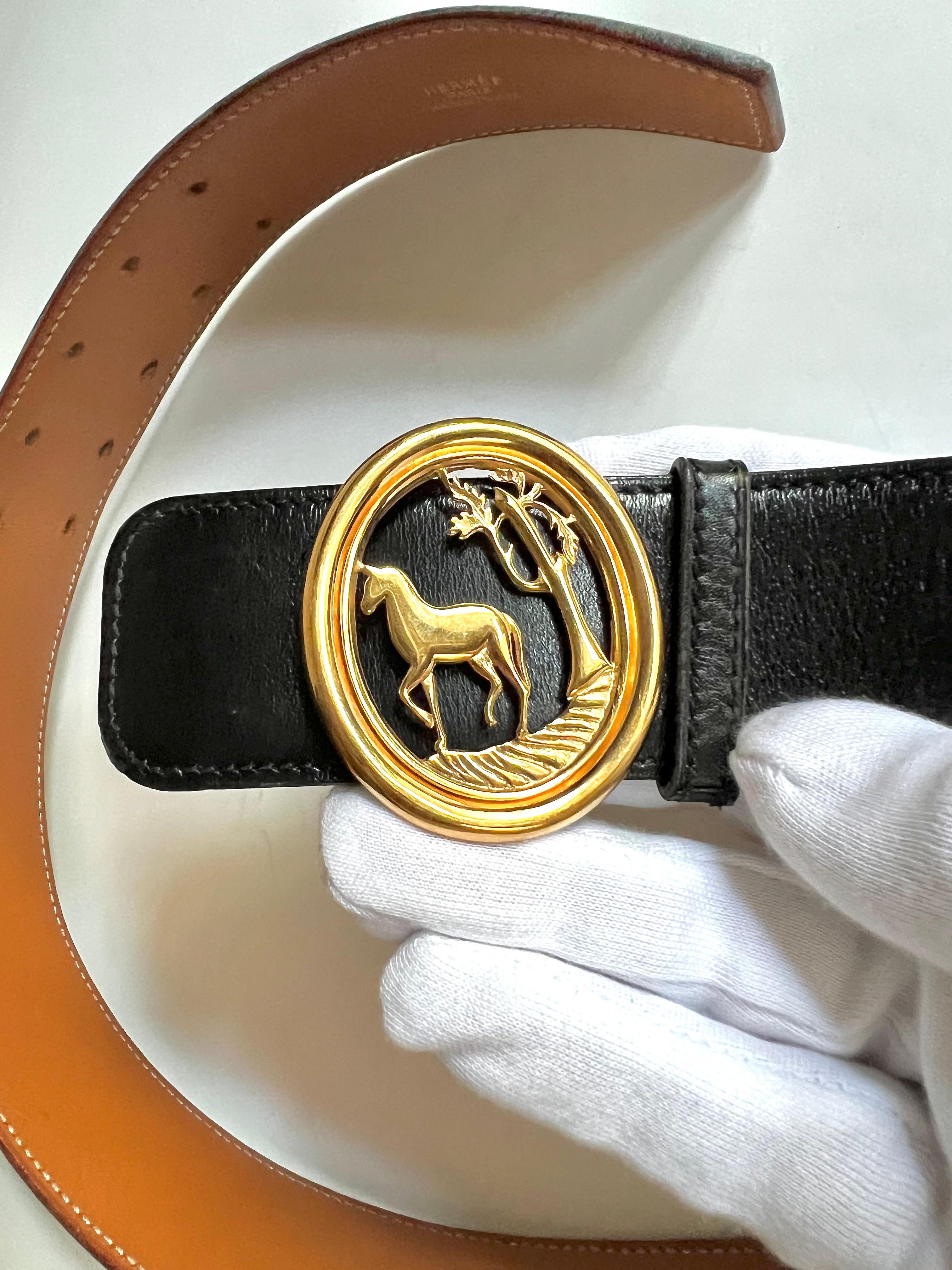 Cintura HERMÈS Black en venta