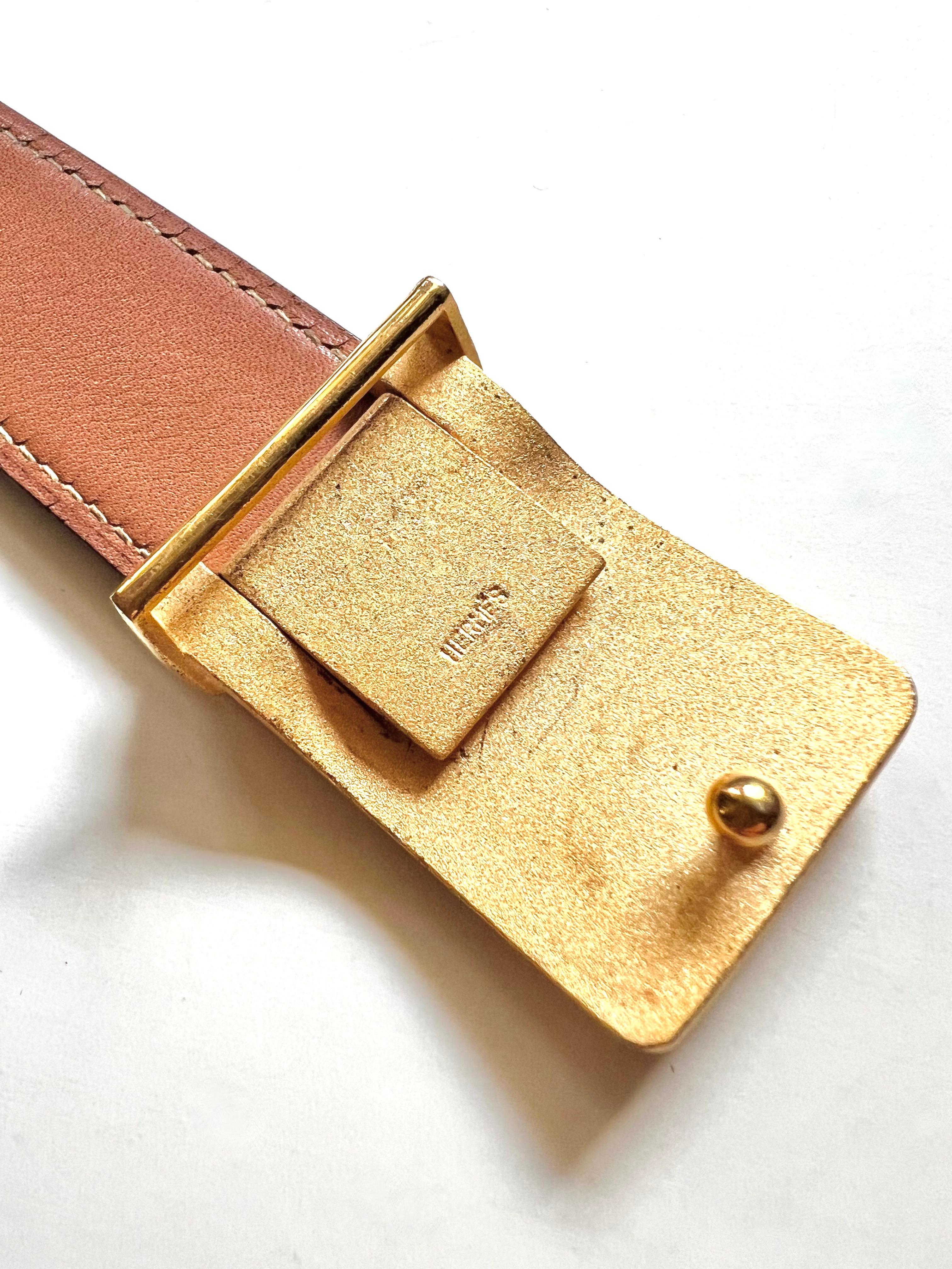 Ceinture HERMÈS en vente 2
