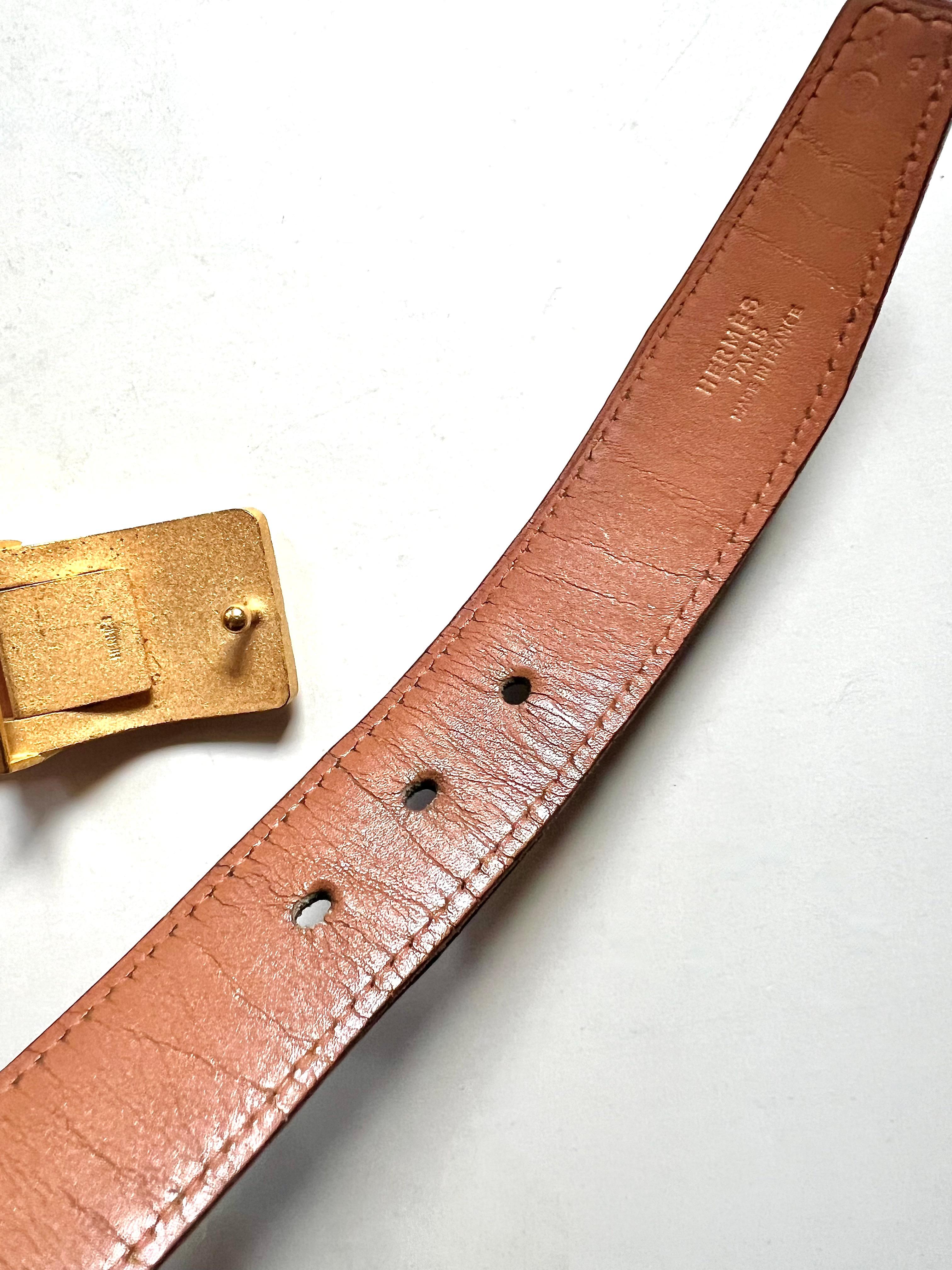 Ceinture HERMÈS en vente 4
