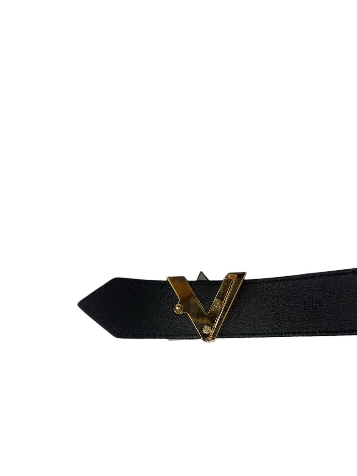 Cintura Louis Vuitton Cintura Twist Epi Nera im Angebot 4