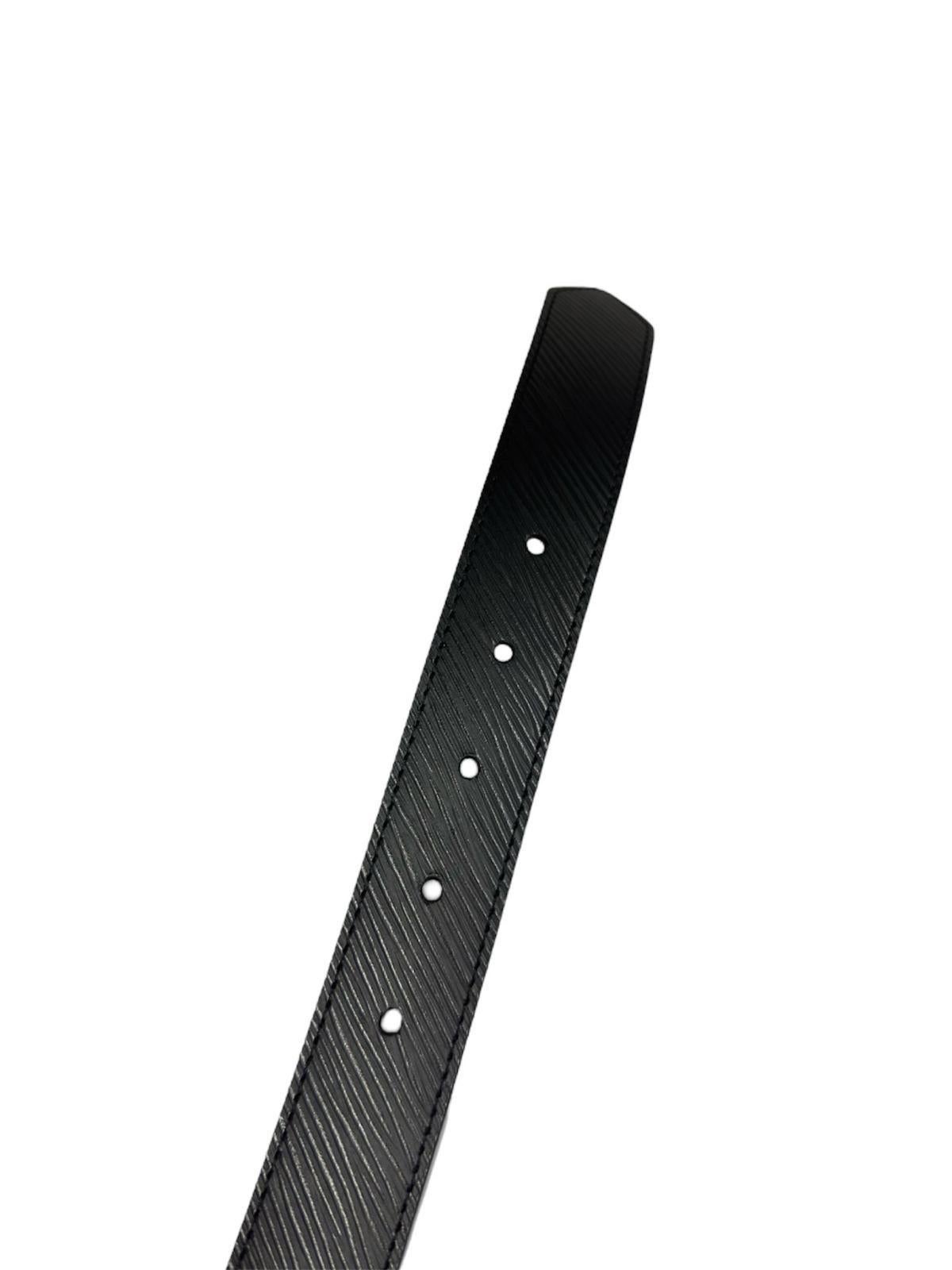 Cintura Louis Vuitton Cintura Twist Epi Nera im Angebot 5