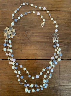 Cintura o collana gripoix Chanel a tre fili