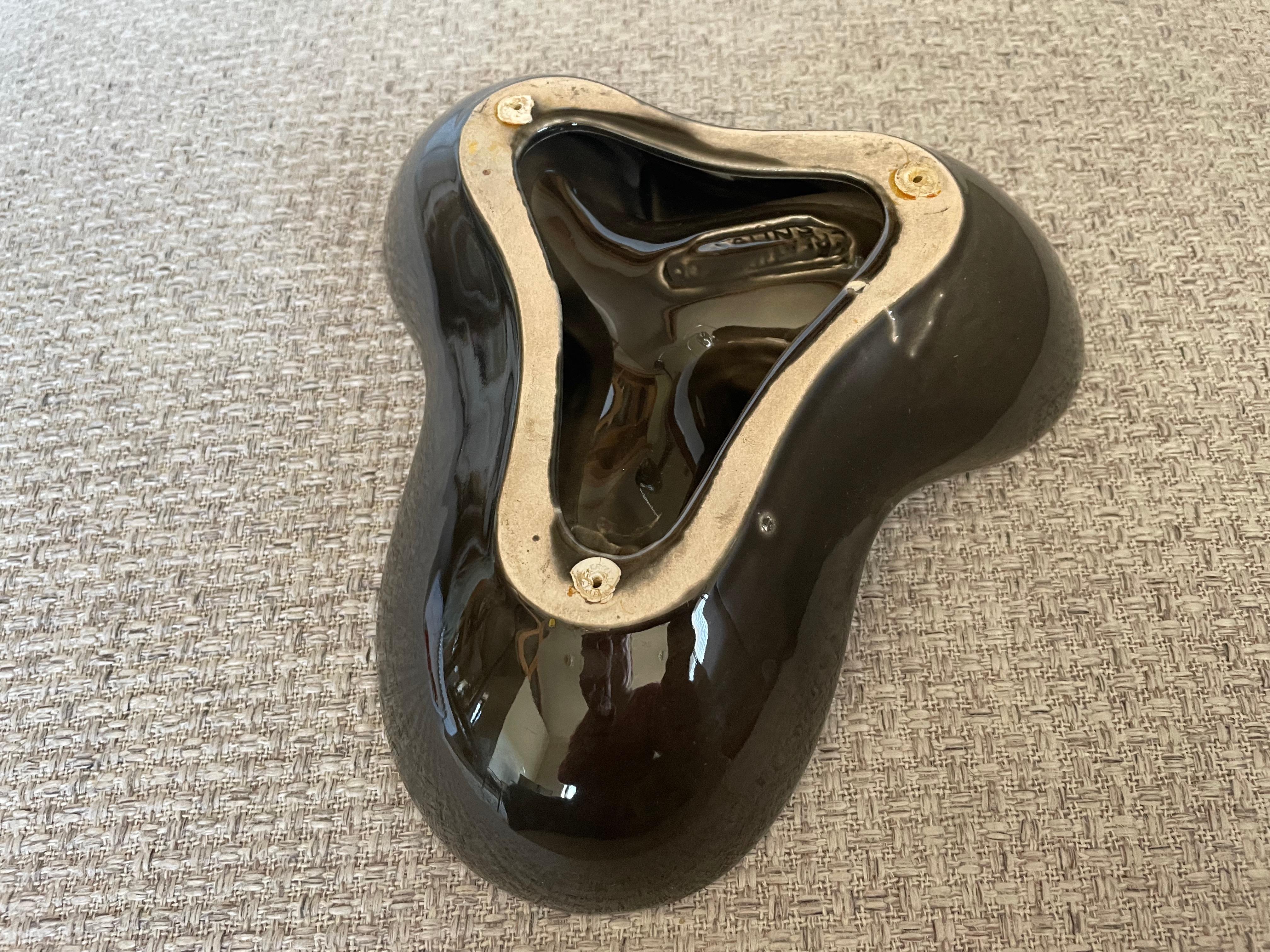 Mid-Century Modern Cinzano empty pocket ashtray