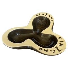 Cinzano empty pocket ashtray