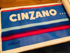 Cinzano… le Bianco Bus Poster by Villemot Original Vintage Poster