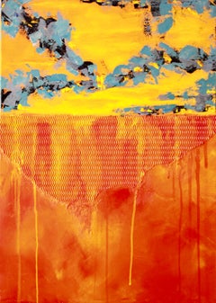 Swiss Contemporary Art by Cinzia Hochstrasser - Sunset in the Desert