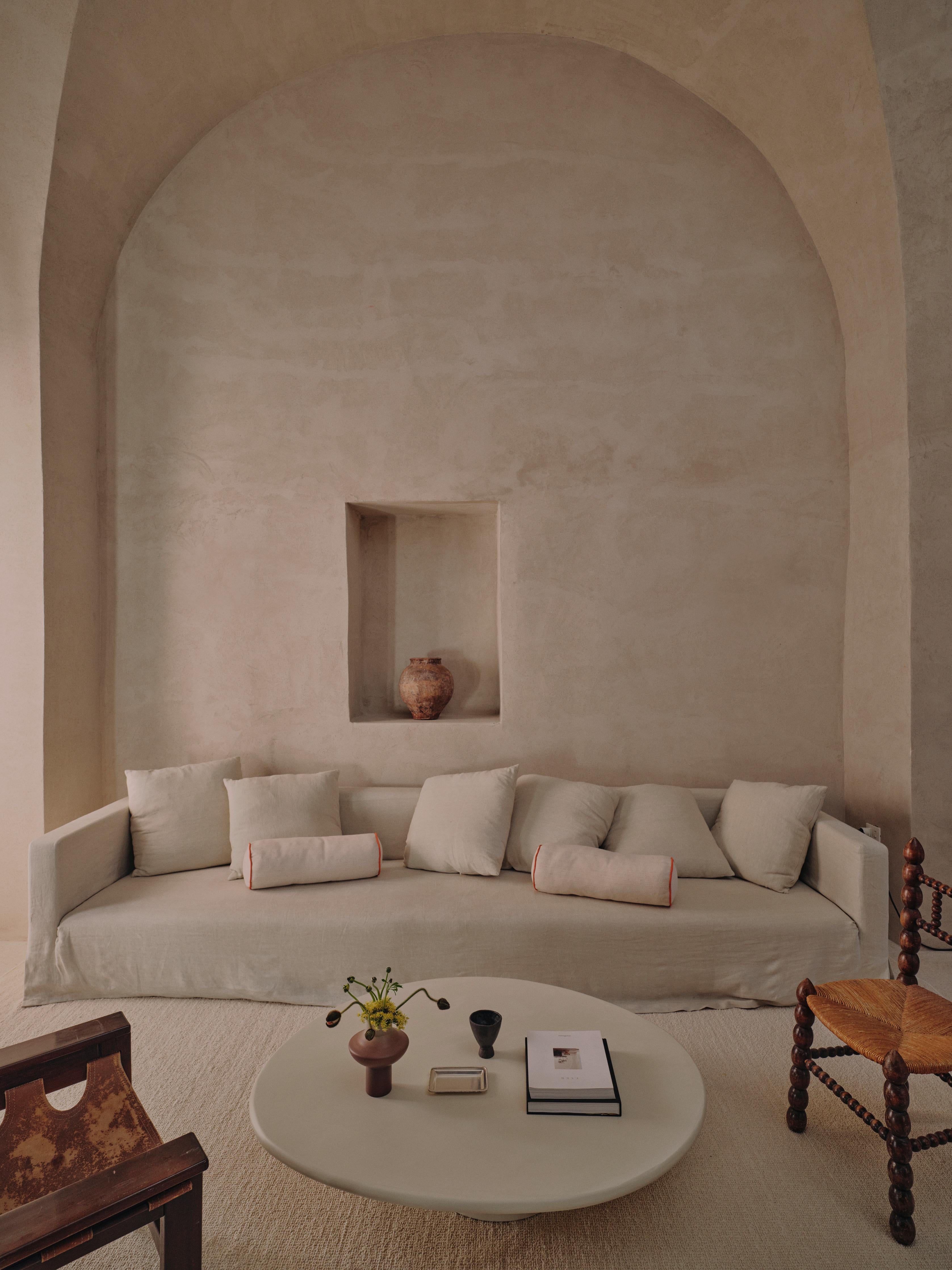 Contemporary Cinzia Microcement Coffee Table by Marlot Baus For Sale