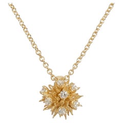 Ciondolo Ricci in oro giallo