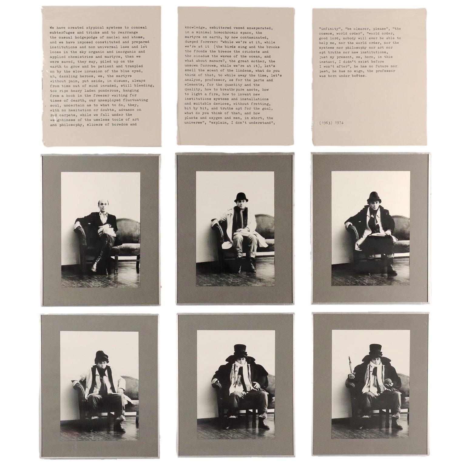 Cioni Carpi Black and White Photograph – Wir haben Atipici Sistemi 1963/74 geschaffen