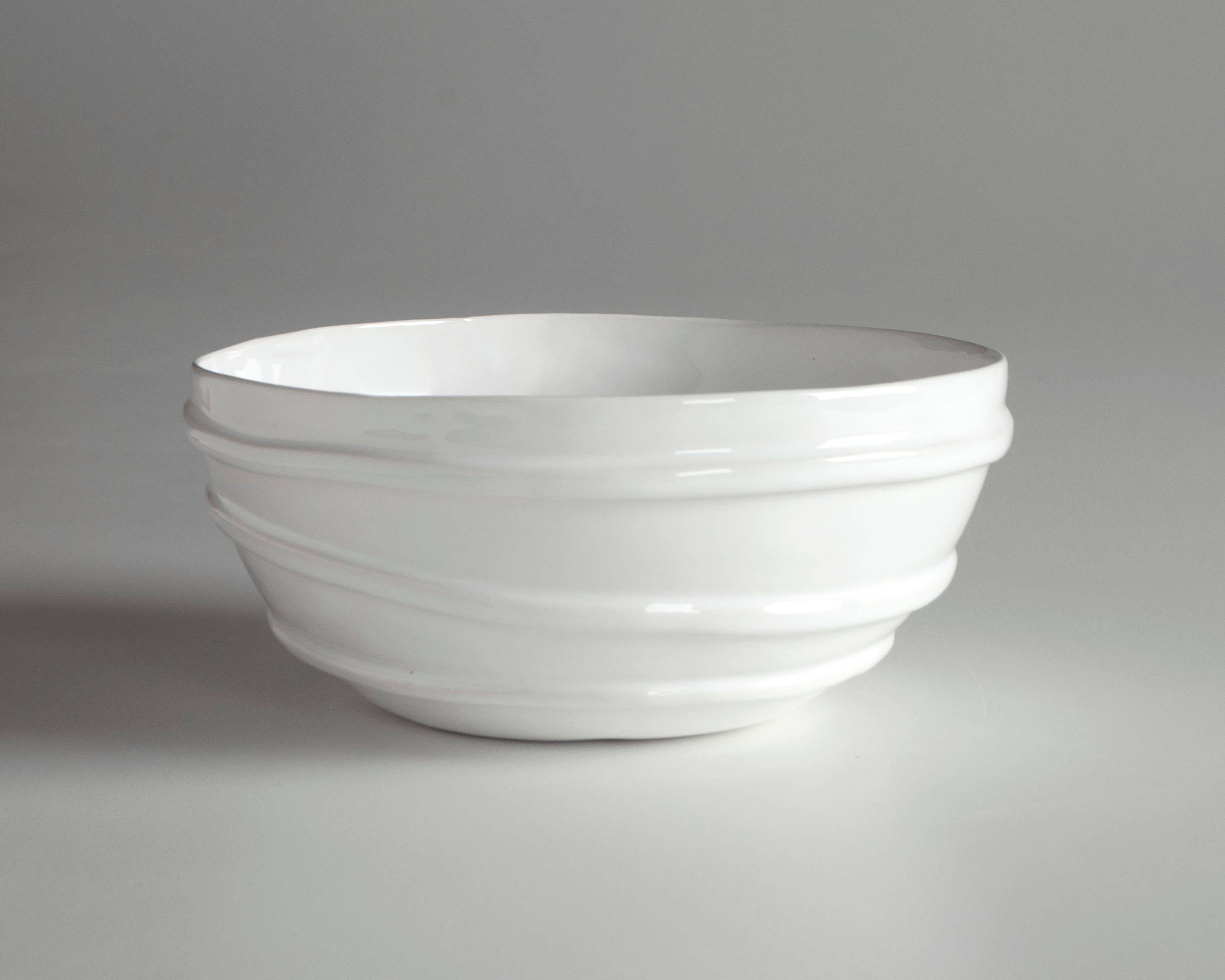 The bowl belongs to a cycle of ceramics called 