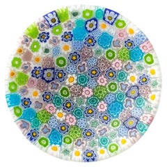 Ciotola in vetro di Murano millefiori ø 8 cm