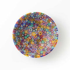 Cuenco Millefiori de cristal de Murano multicolor ø 10,5 cm