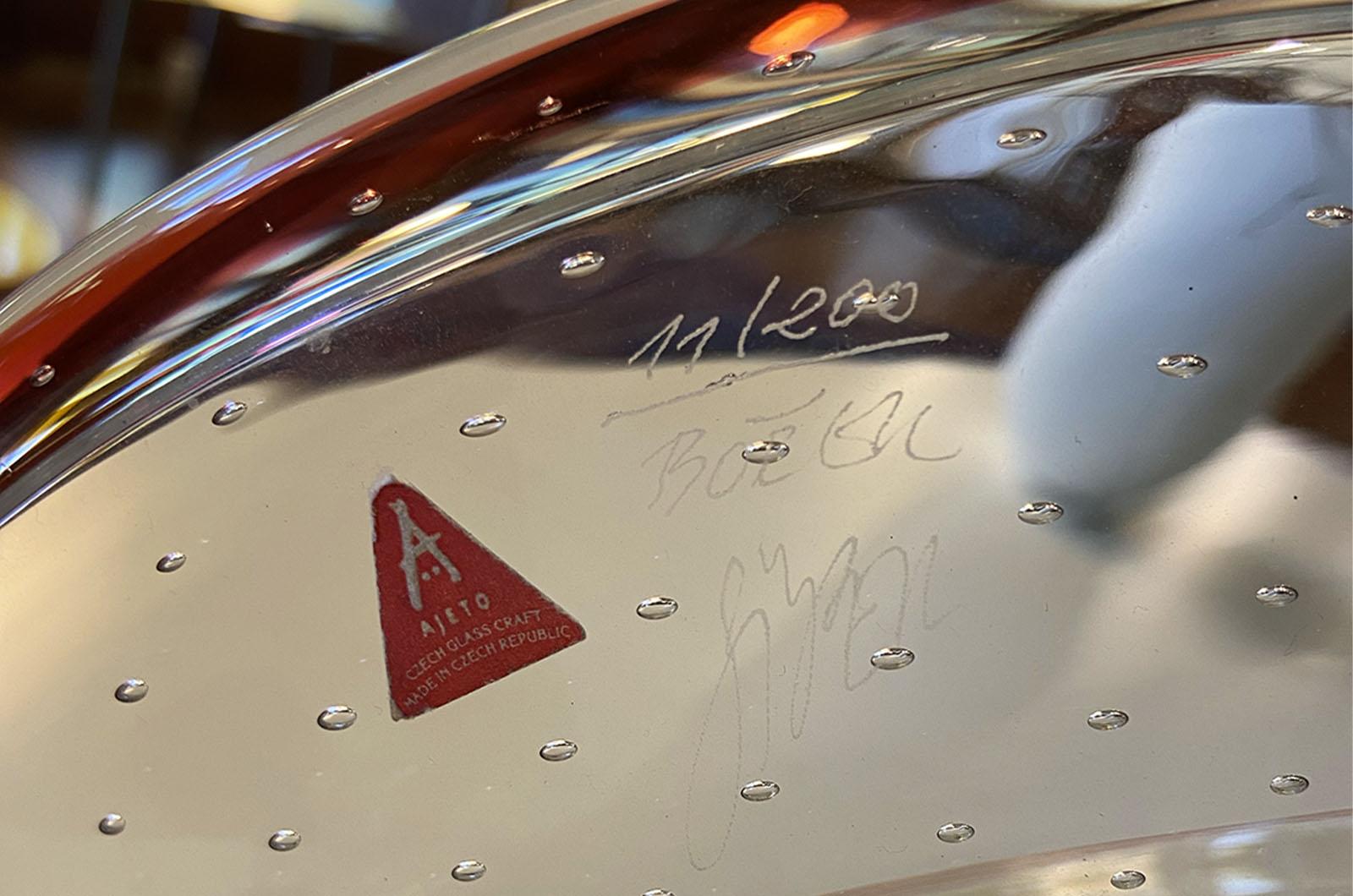 Jankovic Glasschale von Borek Sipek für Ajeto im Angebot 3