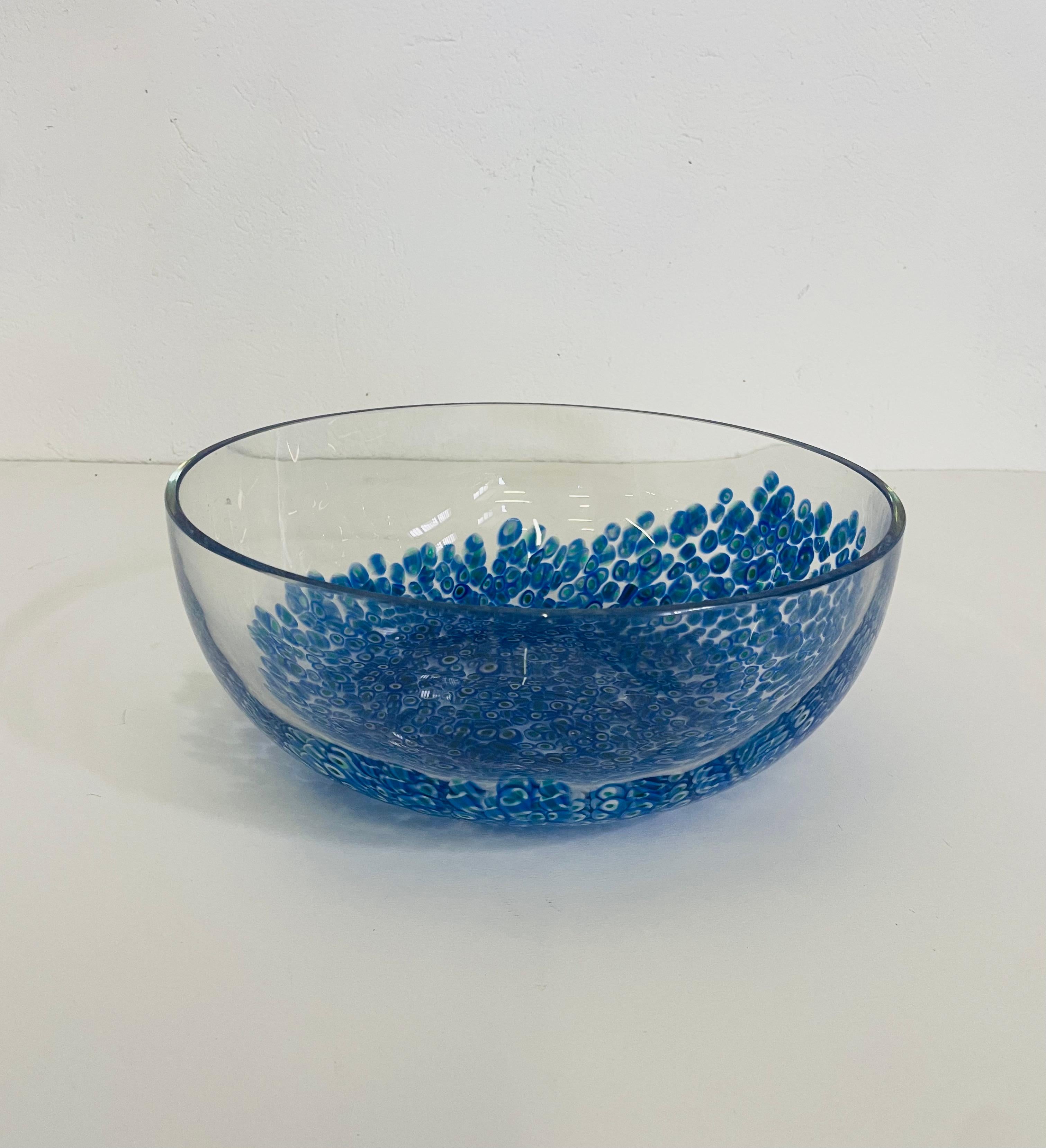 Mid-Century Modern Neverrino bowl by Gae aulenti for Vistosi For Sale