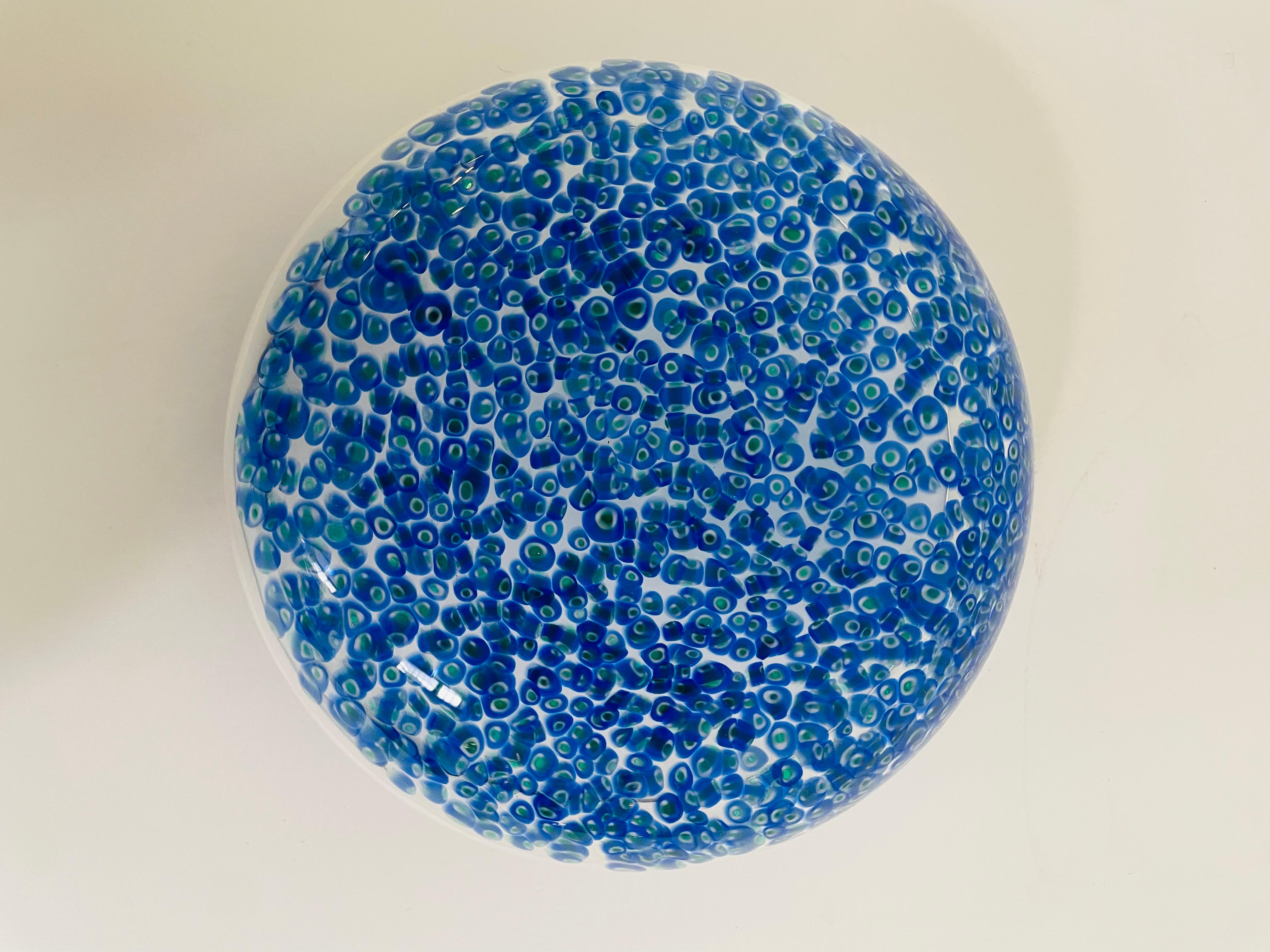 Neverrino bowl by Gae aulenti for Vistosi In Excellent Condition For Sale In Busnago, IT