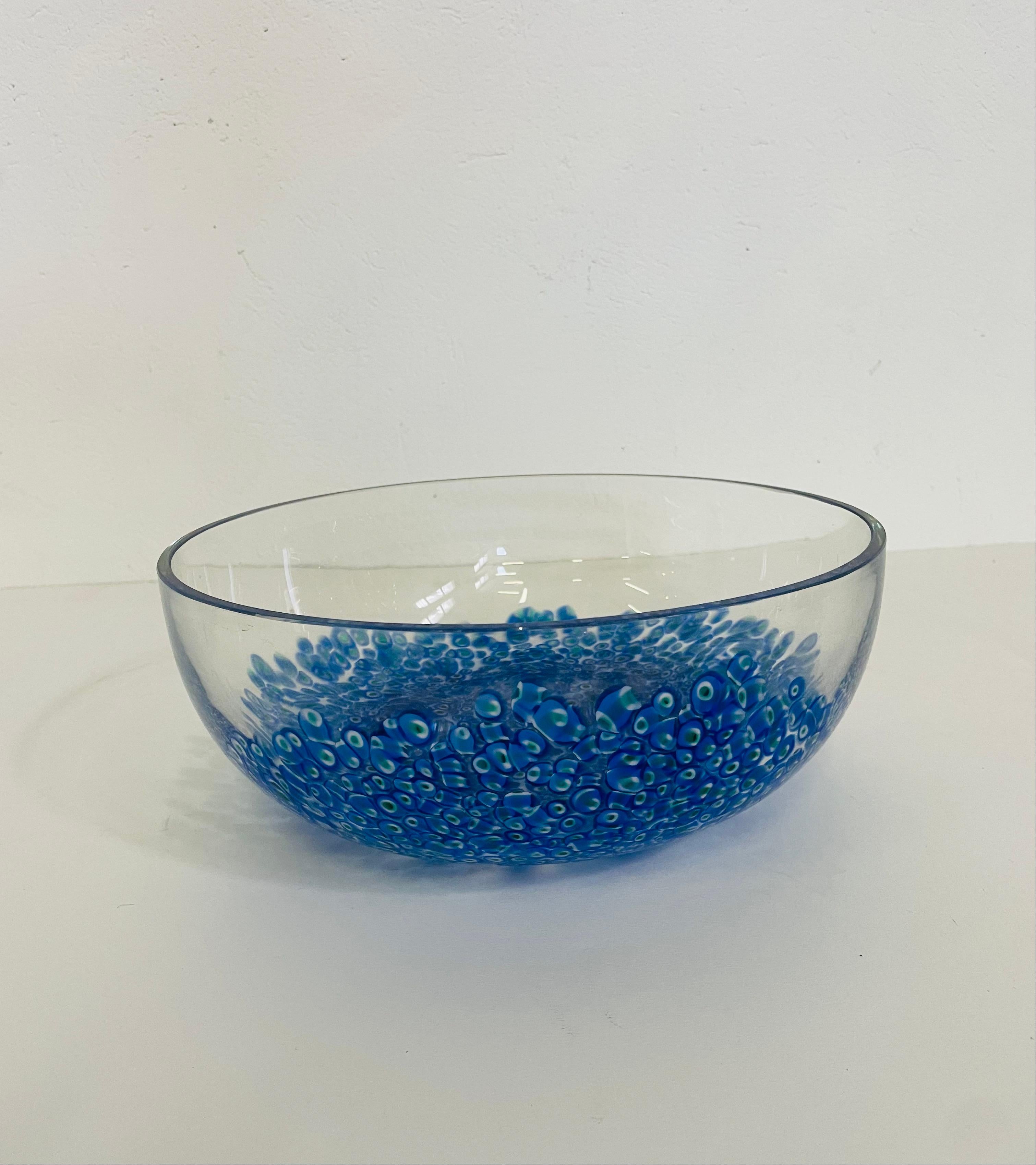 Late 20th Century Neverrino bowl by Gae aulenti for Vistosi For Sale