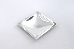 De Vecchi Milano 1935 kleine Quadro-Schale aus 925er Sterlingsilber