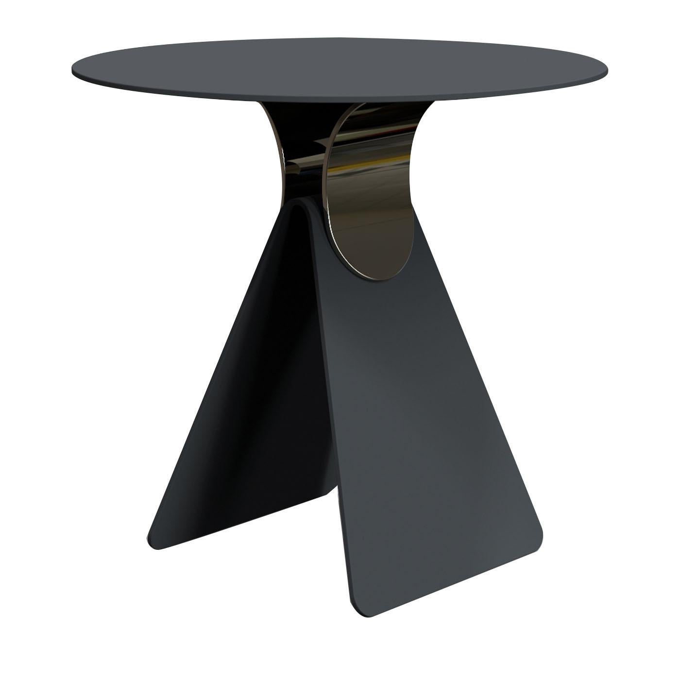 Table d'appoint Cipputi bleu nuit et noir par Quaglio Simonelli Neuf à Milan, IT