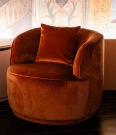 Sillón Cipria de madera maciza, tapizado y espuma de poliuretano by Softhouse