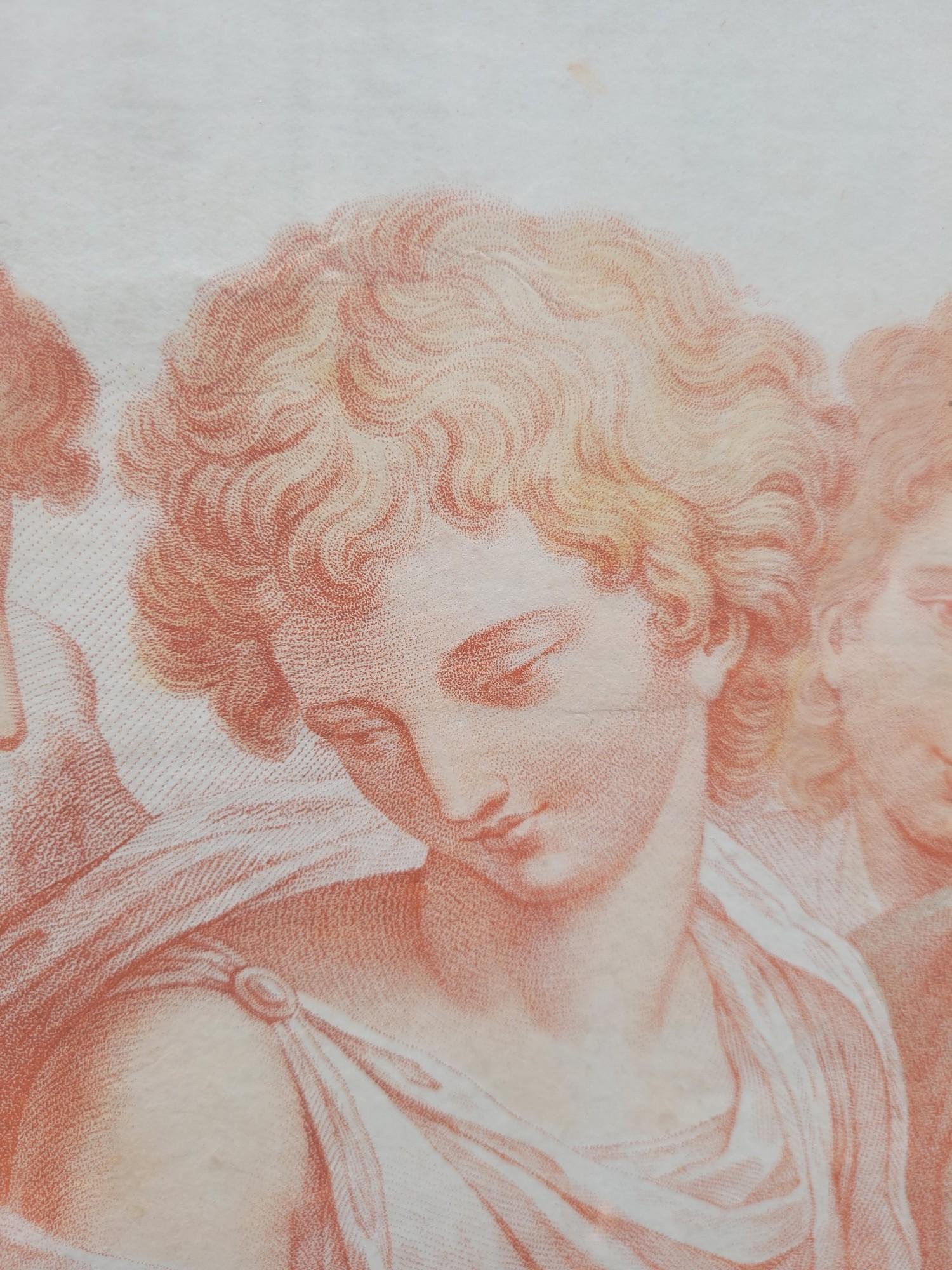 18th Century Cipriani - Bartolozzi, 2 Engravings, 18th/19th Century