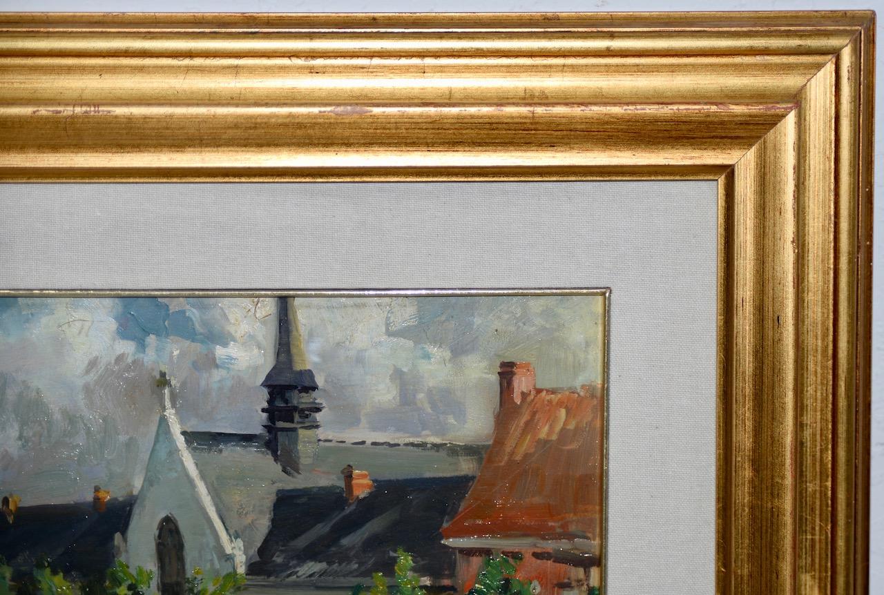 Cipriano Mannucci (1882-1970) Village Landscape Oil Painting c.1927

Original oil on panel by listed artist.

The painting shows an outdoor market in a small village.

Oil on panel. Dimensions 16