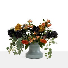 Cir-Cut Aluminium Vase in Pigeon