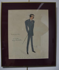 Cir, Duke of Cirella, From London to Paris, Papiers Mondains, colour print