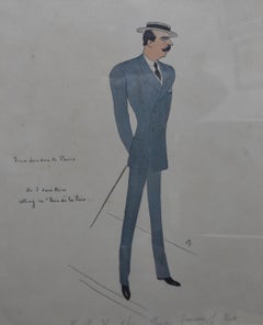 Cir, Duke of Cirella, From London to Paris, Papiers Mondains, colour print