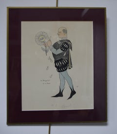 Cir, Duke of Cirella, La Margarita et son Faust, Papiers Mondains, colour print