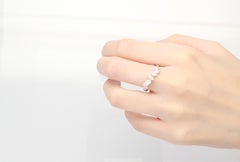 Cirari 0.67 Carat TDW Diamond 18 Karat White Gold Fashion Ring