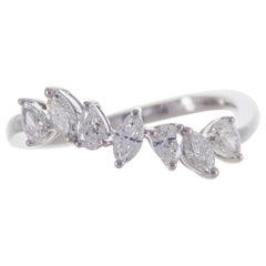 Cirari 0.67 Carat TDW Diamond 18 Karat White Gold Fashion Ring