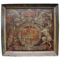 House of Stuart Royal Coat of Arms Charles 1st Armorial, circa 1625-1649