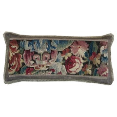 Circa 1670 Antique Brussels Baroque Tapestry Pillow