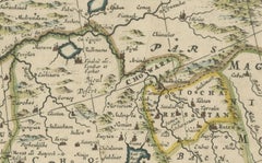 Circa 1691 Frederick de Wit Map: Middle East with Arabia, Persia & More