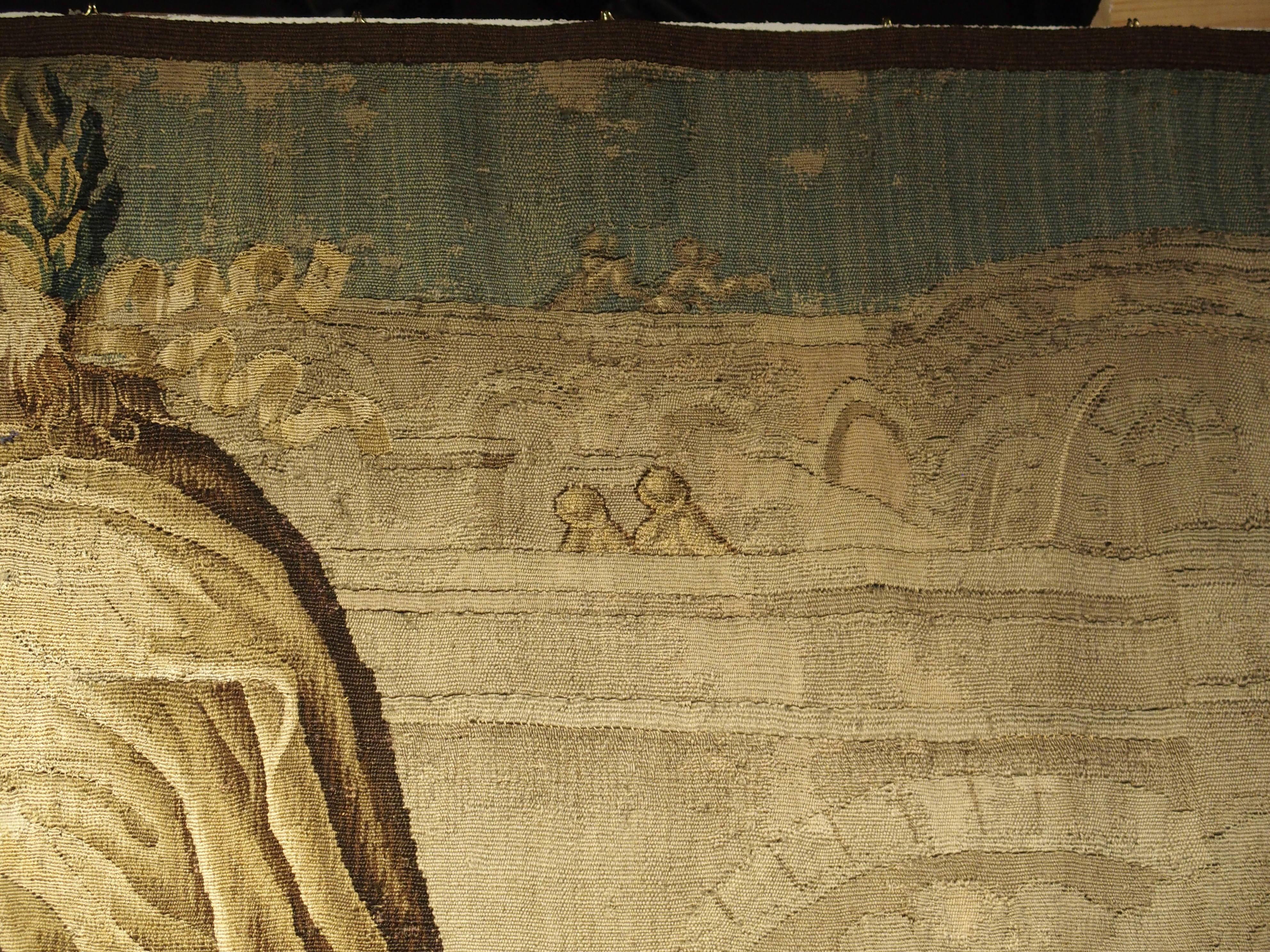 Silk and Wool Aubusson Tapestry, the Entry of Alexander into Babylon, circa 1710 2