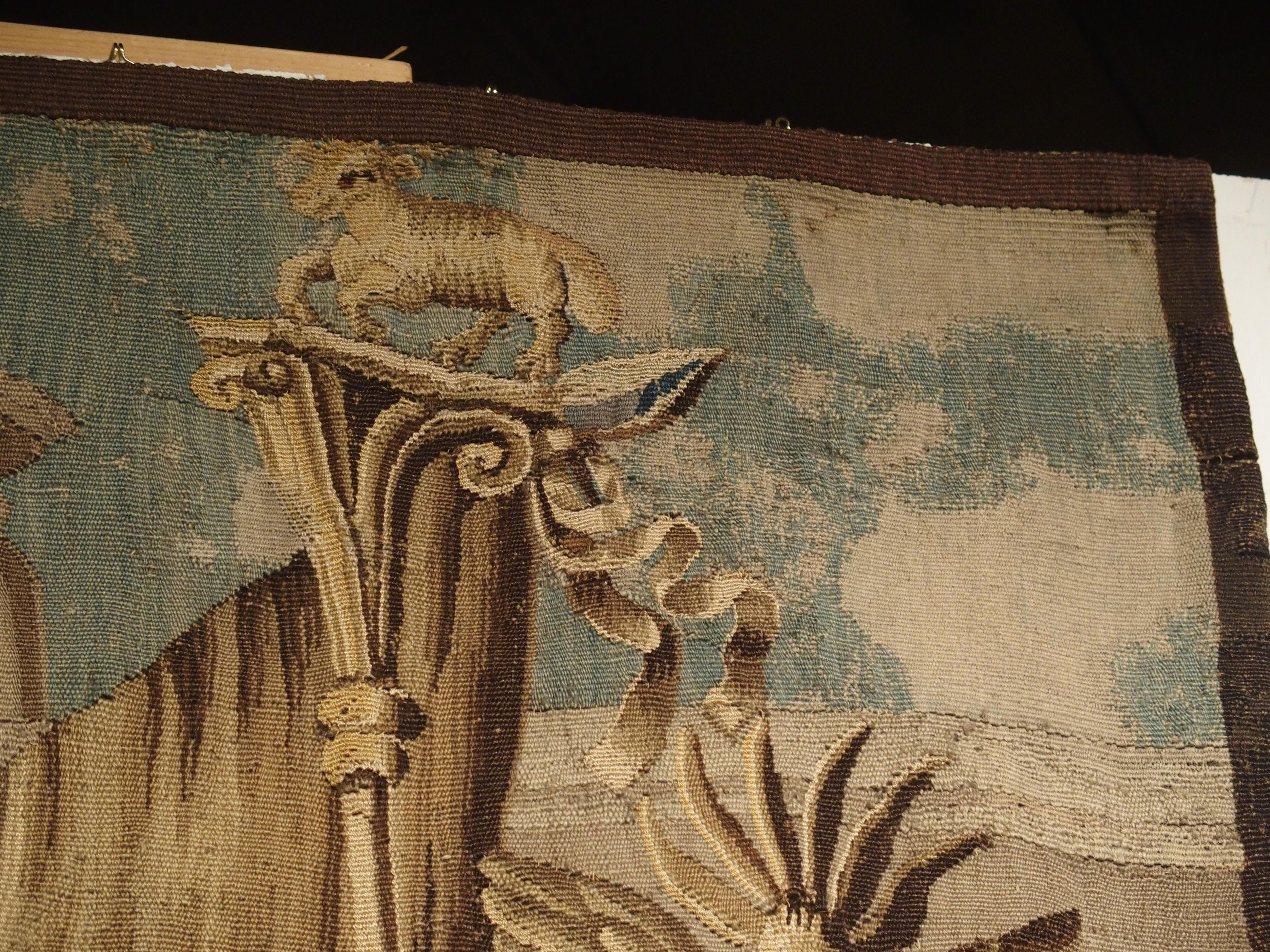 Silk and Wool Aubusson Tapestry, the Entry of Alexander into Babylon, circa 1710 3