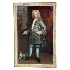 Retrato de cuerpo entero óleo sobre lienzo C1680